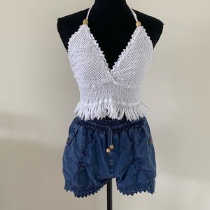 Cotton Collection Beach Resort Wear Matching Set